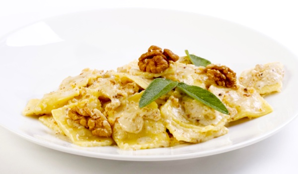 Pansoti in salsa di noci